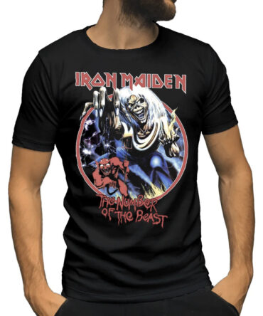 Remera Iron Maiden The Number Of The Beast
