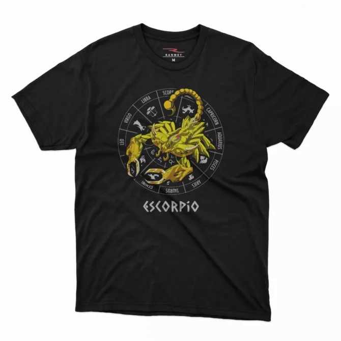 Remera Saint Seiya Escorpio
