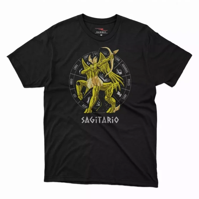 Remera Saint Seiya Sagitario