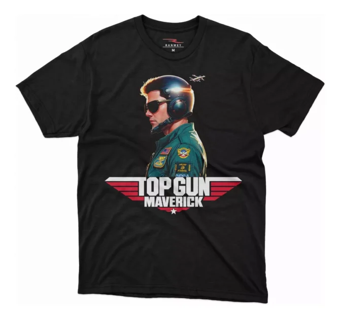 Remera Top Gun Maverick Tom Cruise
