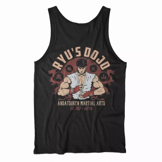 Musculosa Riu Dojo Street Fighter Gym