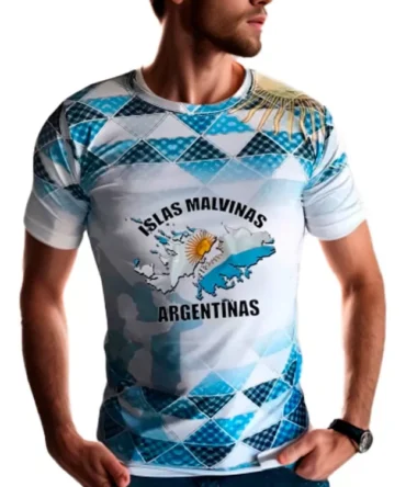Remera Homenaje Malvinas Argentinas