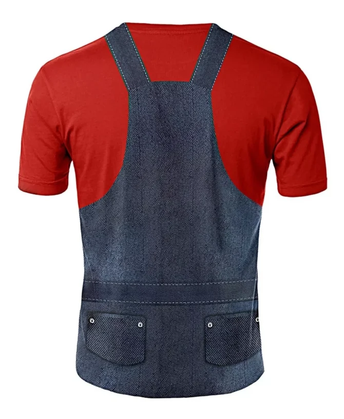 Remera Traje Super Mario Bros