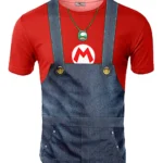 Remera Traje Super Mario Bros