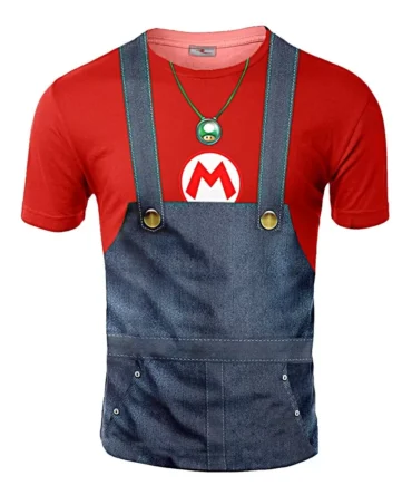 Remera Traje Super Mario Bros