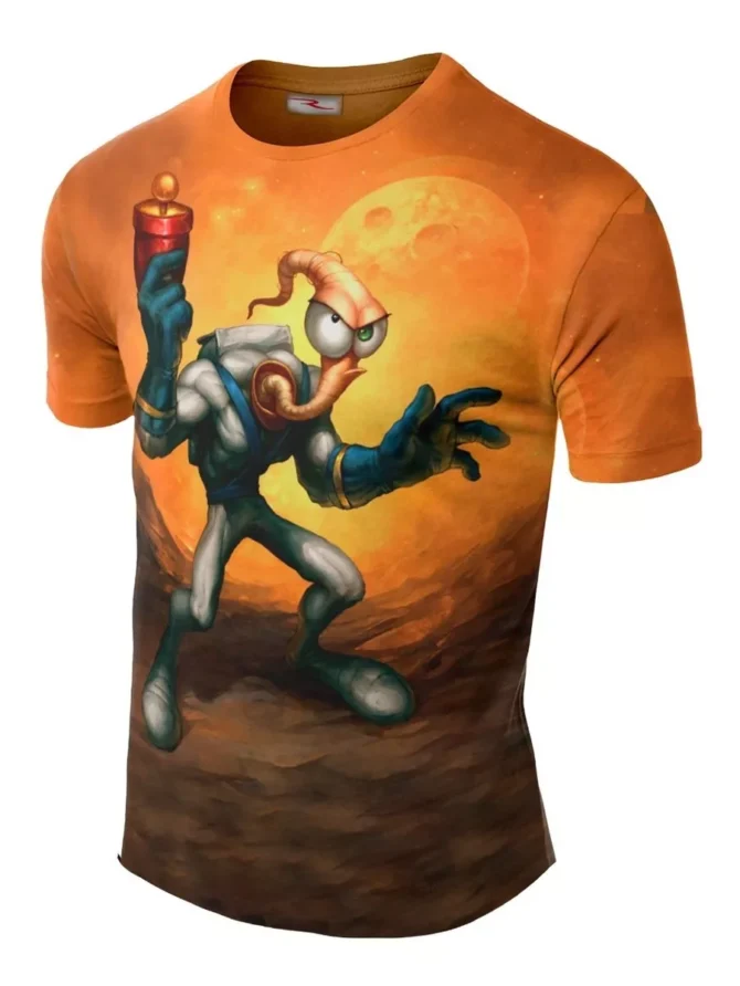 Remera Earthworm Jim