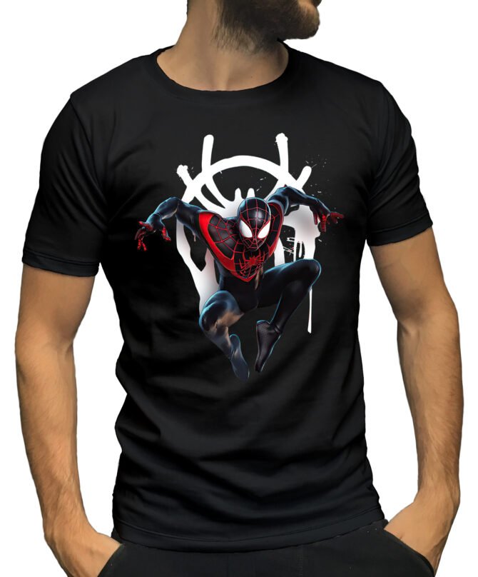 Remera Spiderman Miles Morales