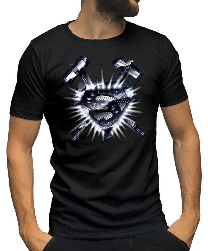Remera Superman Martillo