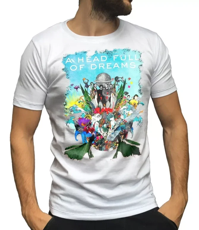 Remera Coldplay A Head Full Of Dreams