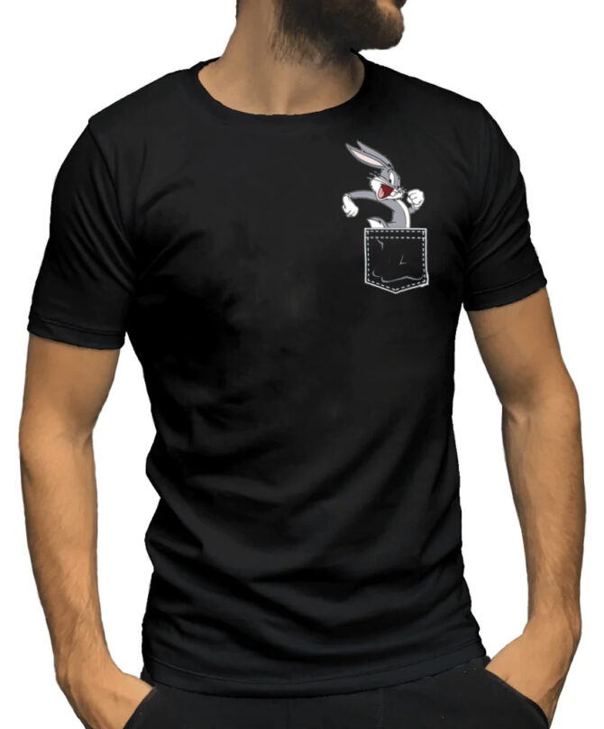 Remera Bugs Bunny Bolsillo