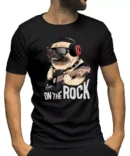 Remera Pug Carlino On The Rock