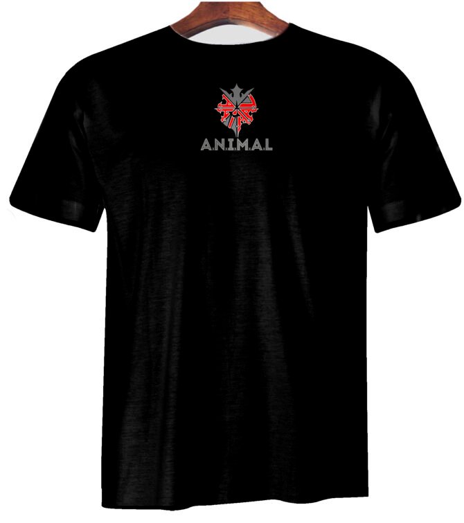Remera  Animal  Rock Metal