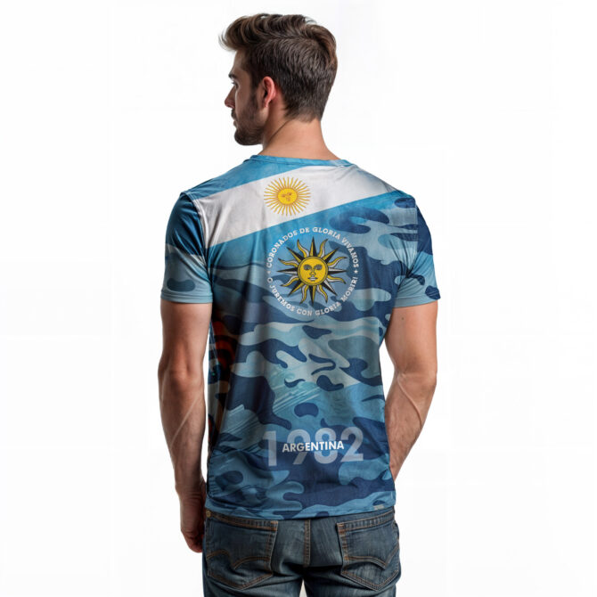 Remera Homenaje Malvinas Argentinas