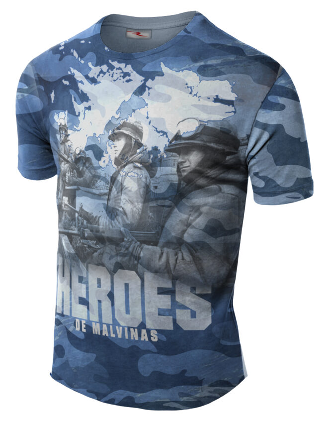 Remera Homenaje Malvinas Argentinas