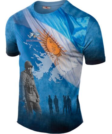 Remera Homenaje Malvinas Argentinas