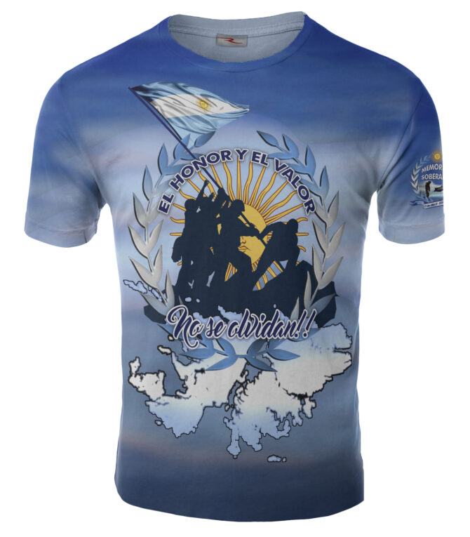 Remera Homenaje De Malvinas