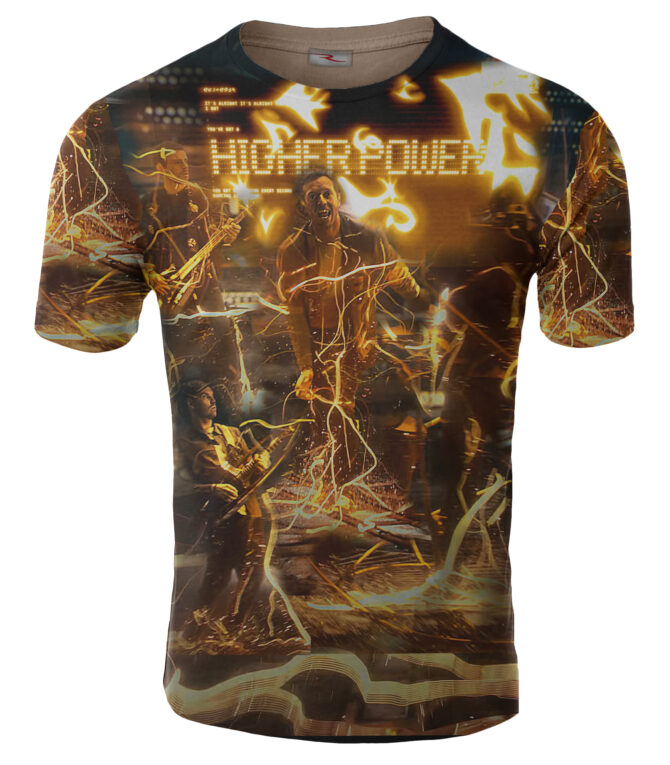 Remera Coldplay Higher Power