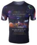 Remera Coldplay World Argentina Tour