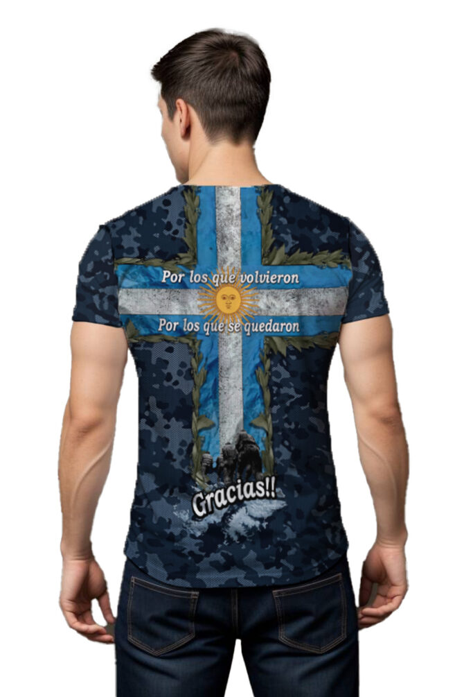 Remera Homenaje De Malvinas