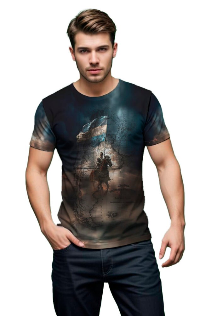 Remera Argentina San Martin