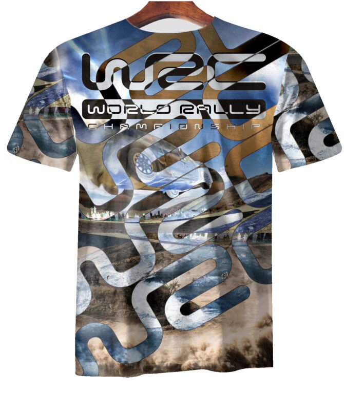 Remera  Wrc World Rally Championship