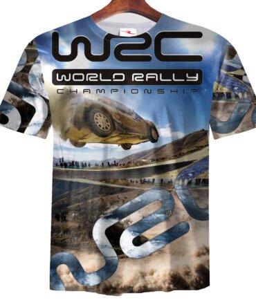 Remera  Wrc World Rally Championship