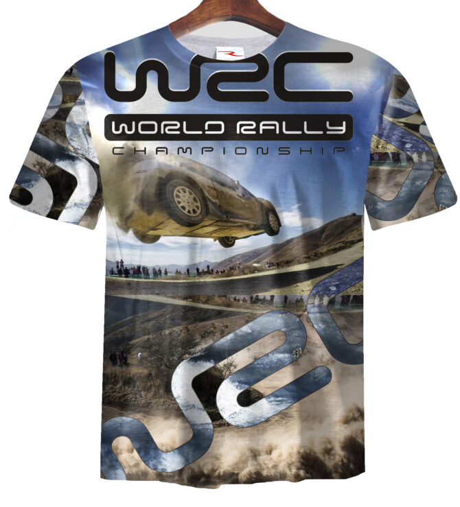 Remera  Wrc World Rally Championship