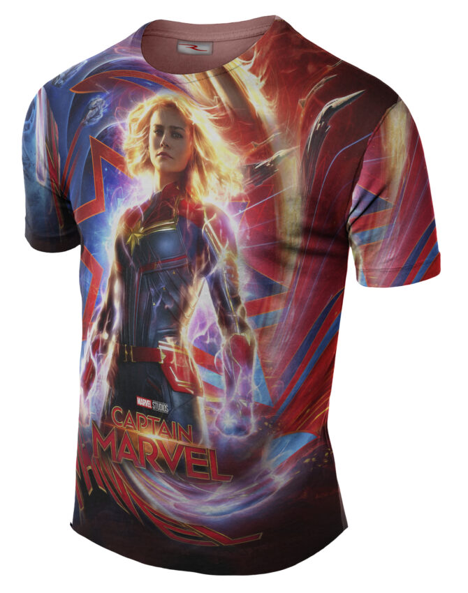 Remera Capitana Marvel Avengers