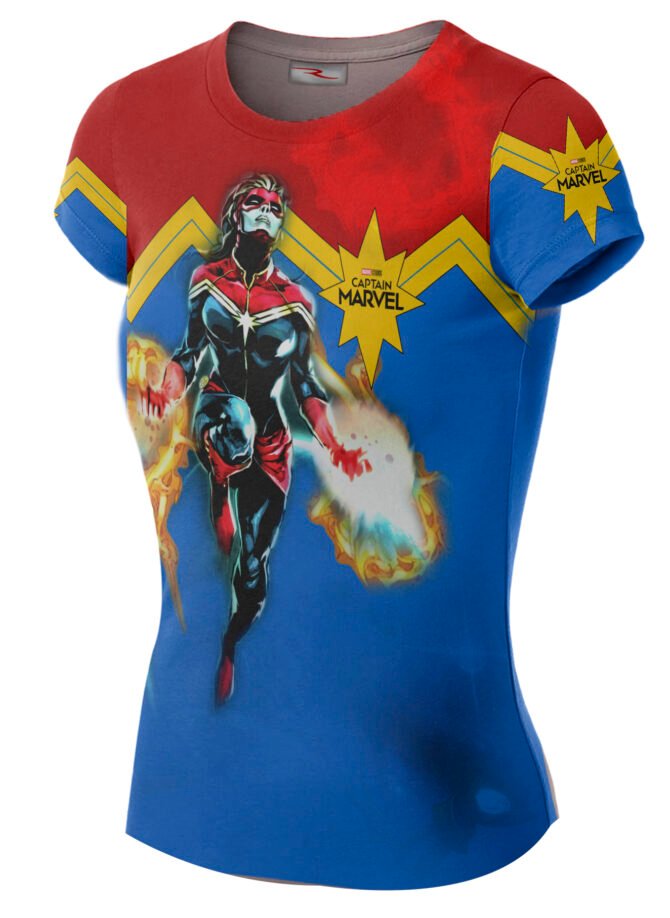 Remera Capitana Marve Avengers