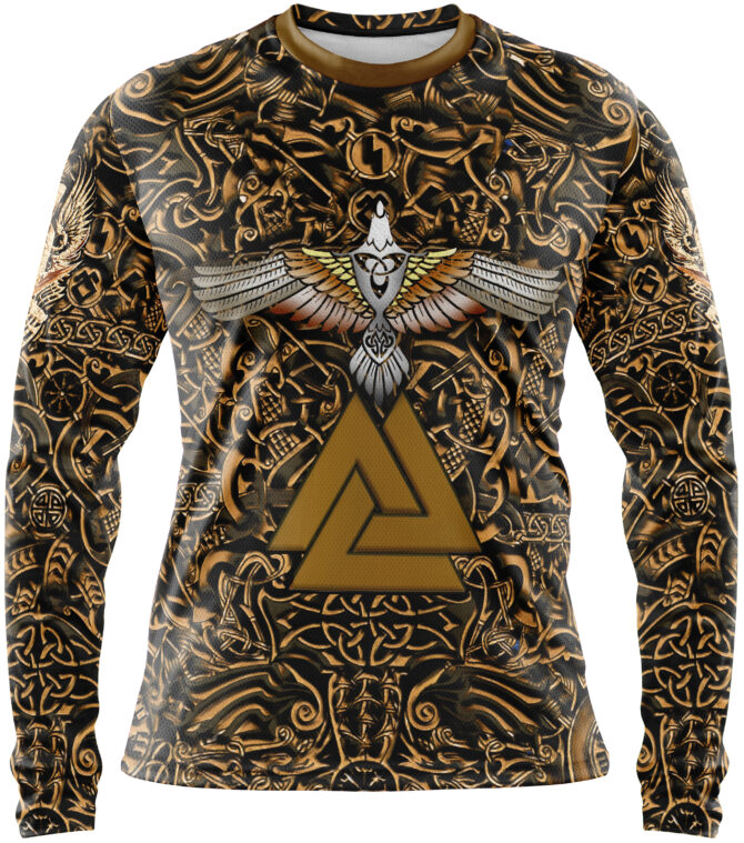 Remera Vikingos Valhalla Odin