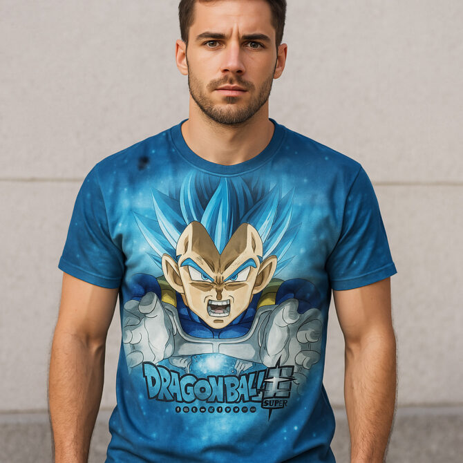 Remera Dragon Ball Super Vegeta