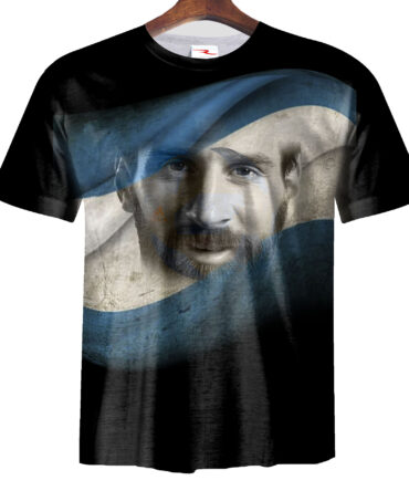 Remera Messi Argentina Rusia 2018