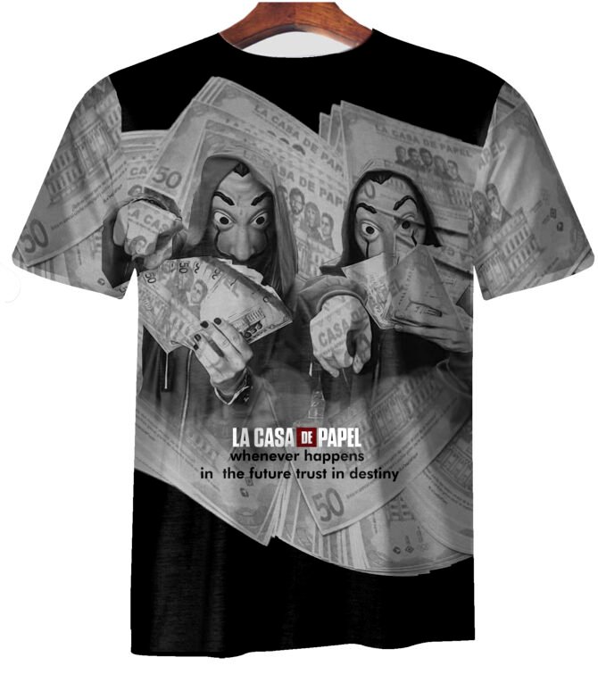 Remera  La Casa De Papel