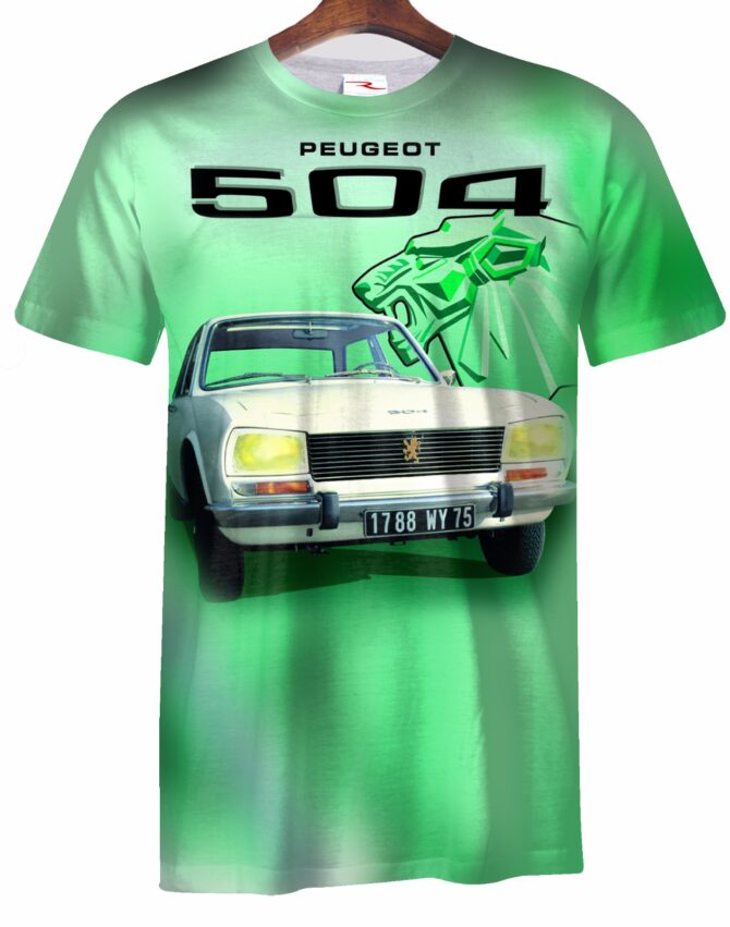 Remera Peugeot 504