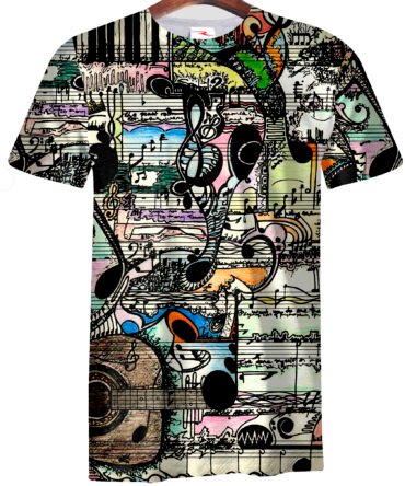 Remera  Musical