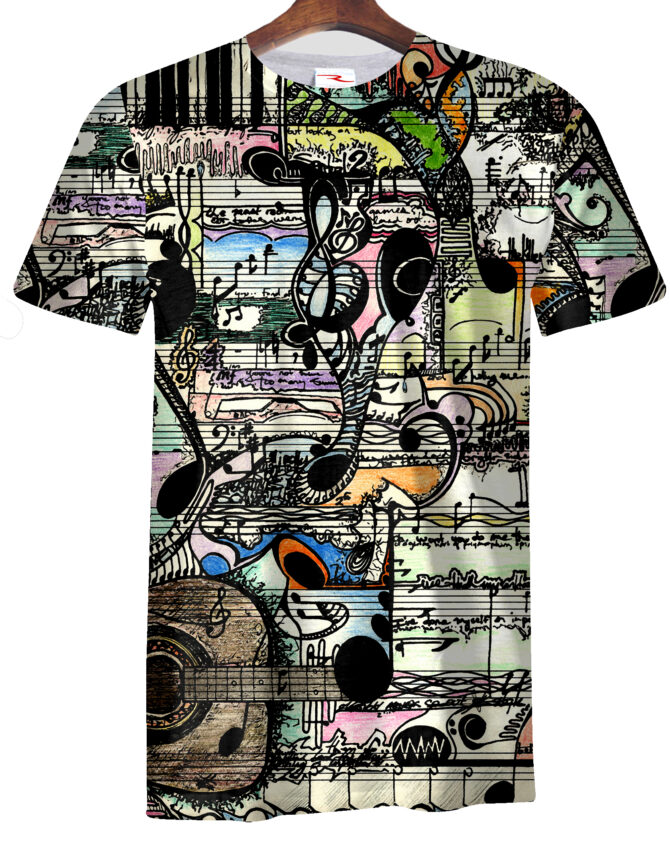 Remera  Musical