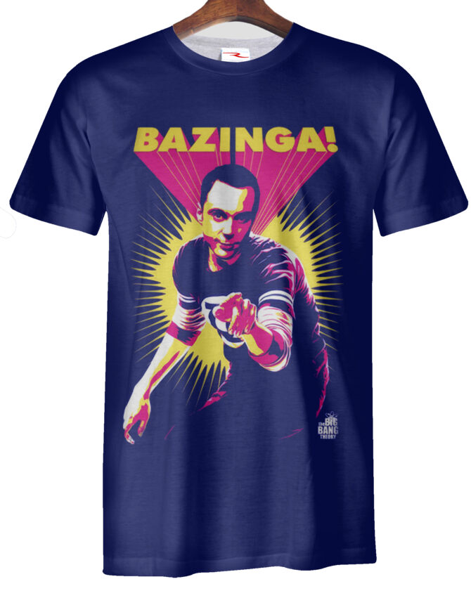Remera  The Big Bang Theory Bazinga