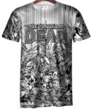 Remera  The Walking Dead B&w