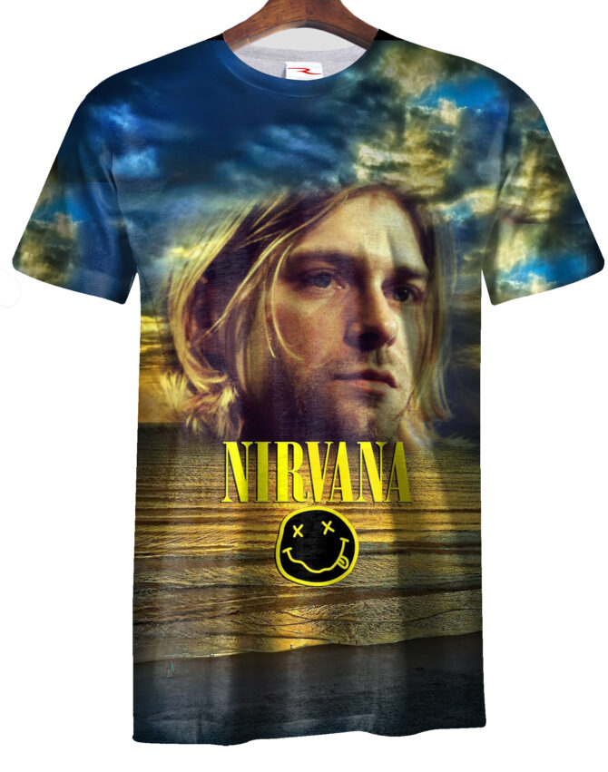 Remera  Nirvana Kurt Cobain