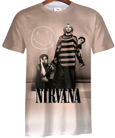 Remera  Nirvana Kurt Cobain
