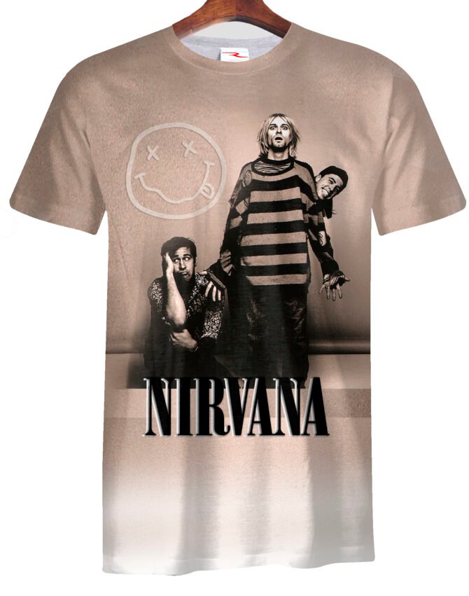 Remera  Nirvana Kurt Cobain