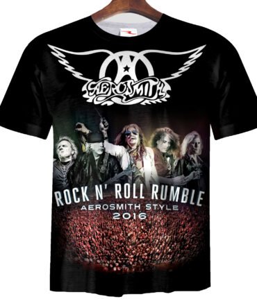 Remera  Aerosmith Rock N' Roll Rumble