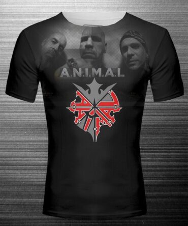Remera  Animal  Rock Metal