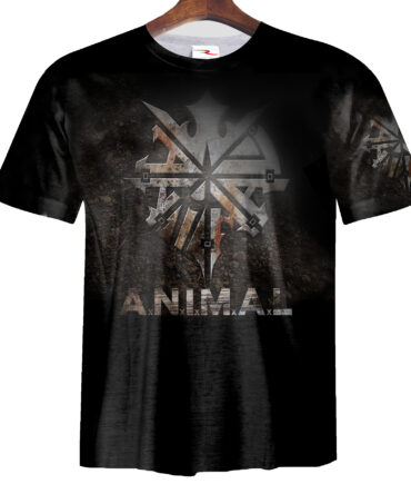 Remera  Animal  Rock Metal