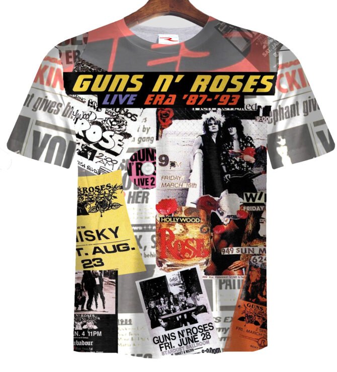 Remera  Guns And Roses