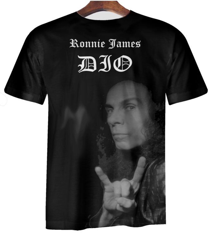 Remera  James Dio