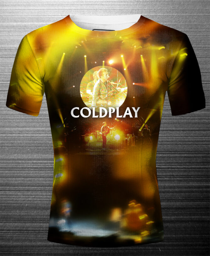 Remera  Coldplay