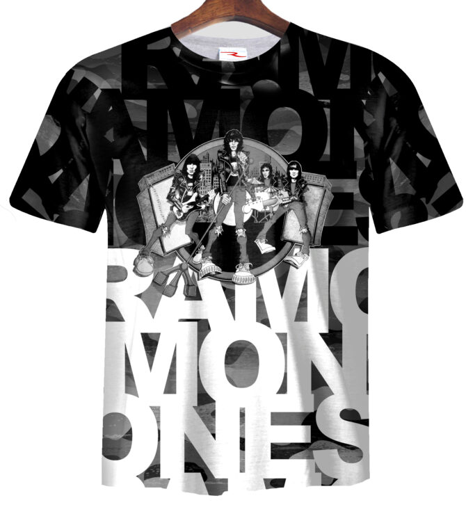 Remera  Ramones