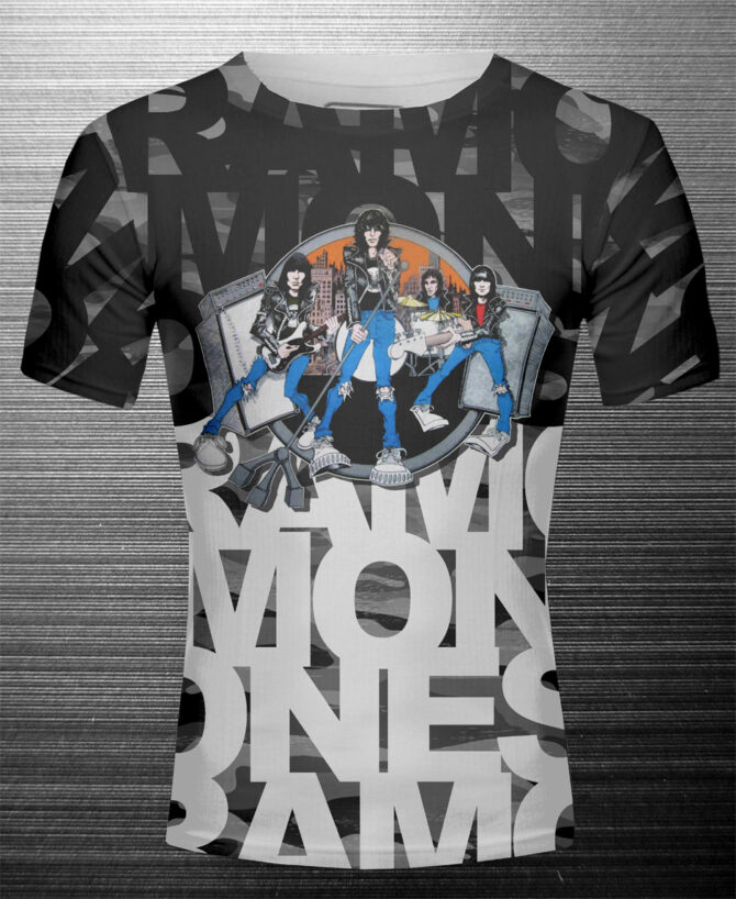 Remera  Ramones