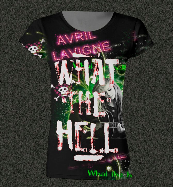 Remera  De Mujer Avril Lavigne